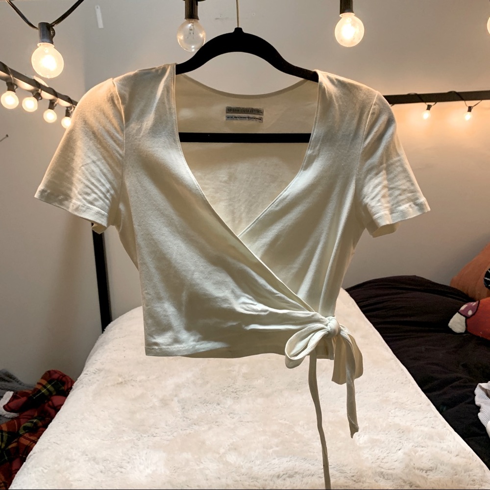 Urban Outfitters wrap crop top
